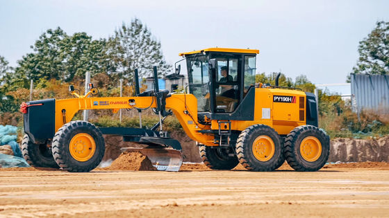 建設用モーター・グレーダーマシン PY190H 142KW 柔軟な刃
