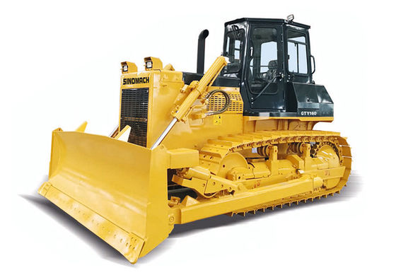 GTY220 クローラーブルドーザー 押す/掘り出すための建設機器 23.5 トン