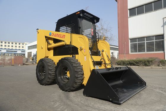 SINOMACH 掘削機 255F 36.8KW 0.7 トン 0.4 M3 バケット容量 ミニ スキッド スターローダー